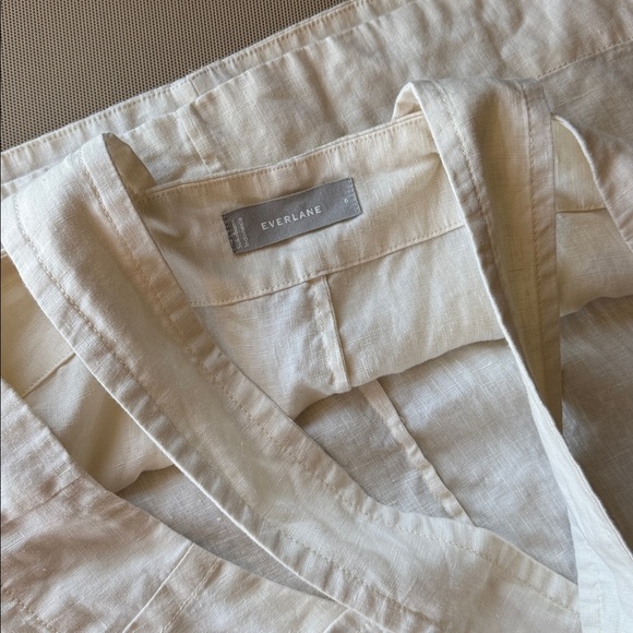 Everlane The Apron Linen Tank in Canvas Size 6 - Picture 12 of 12